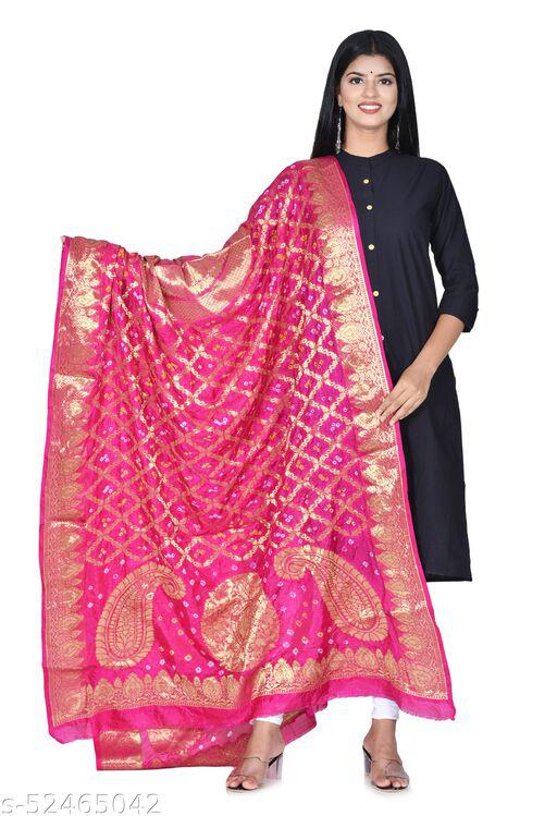 Banaras Gharchola Silk full Zari Work Dupatta