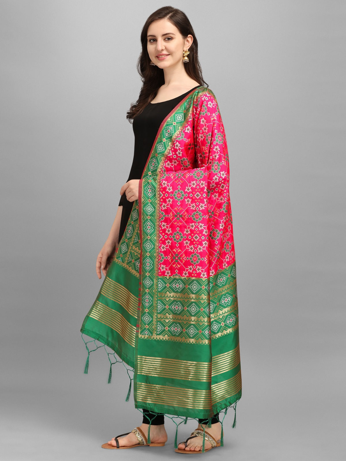 Banaras Silk Zari Work Dupatta