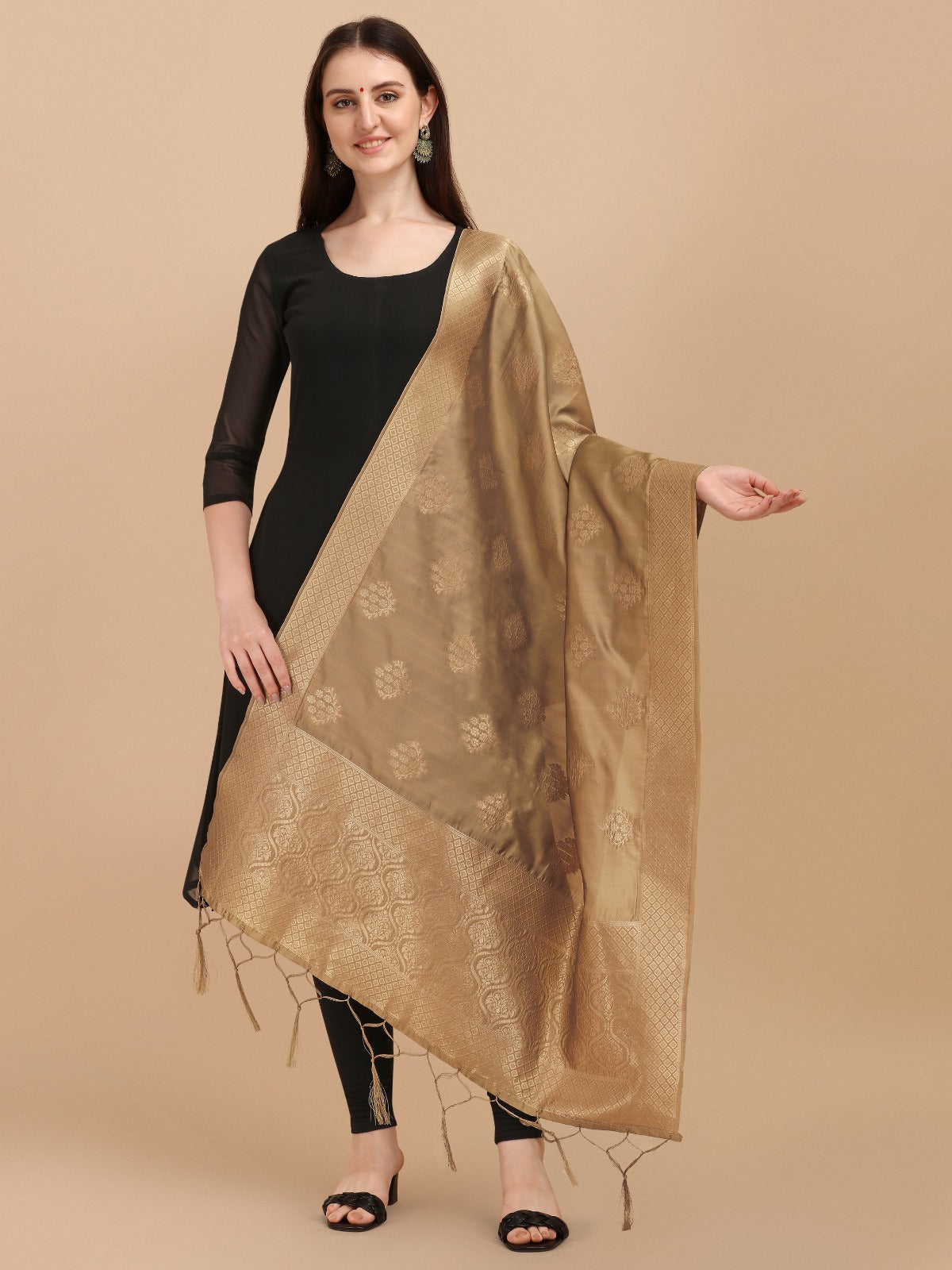 Banaras Silk Zari Work Dupatta