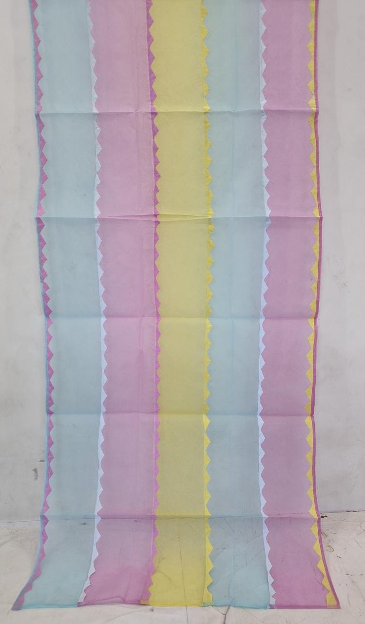 Rajasthani Pure Cotton Applique Work Dupatta