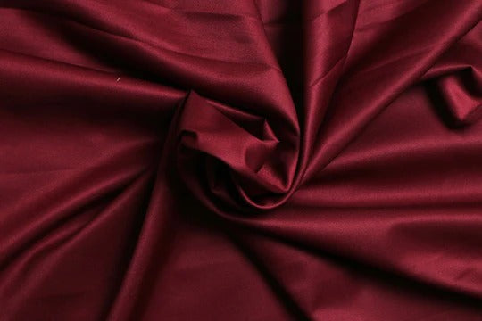 Beauty Bush Polyester & Viscose Plain Fabric