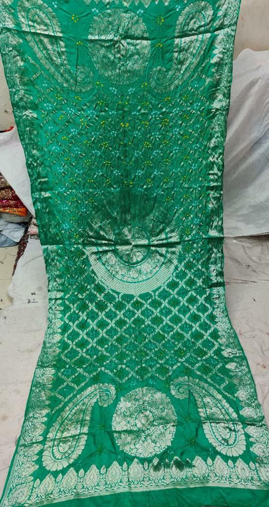 Banaras Gharchola Silk full Zari Work Dupatta
