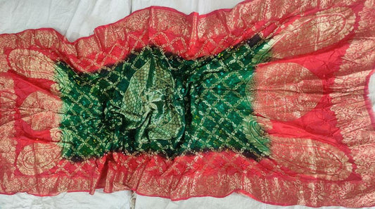 Banaras Gharchola Silk full Zari Work Dupatta