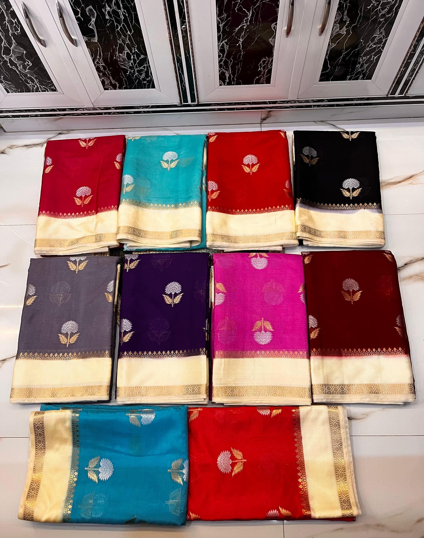 Banarasi Soft Silk Saree With Blouse