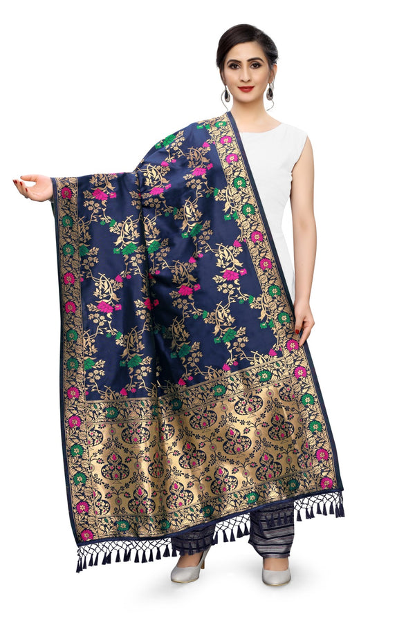 Banaras Silk Zari Work Dupatta
