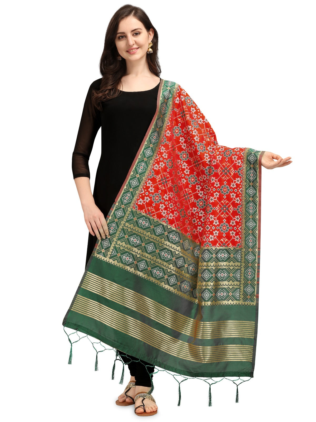 Banaras Silk Zari Work Dupatta