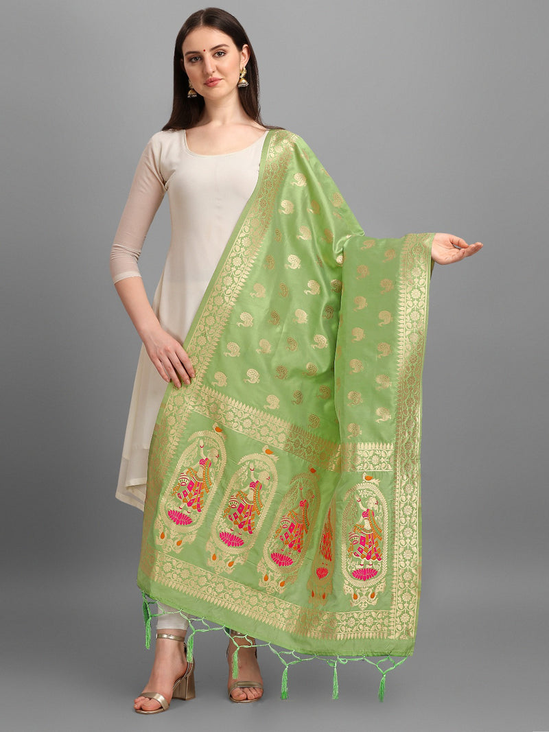 Banaras Silk Zari Work Dupatta