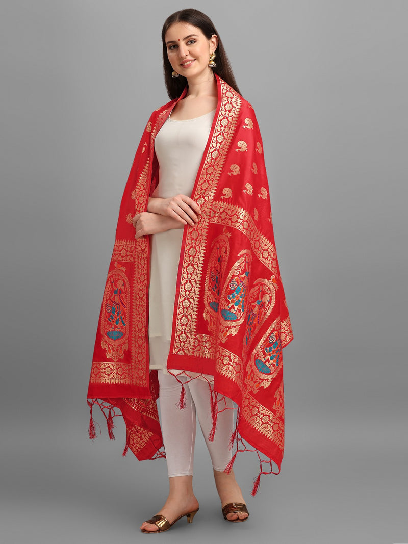 Banaras Silk Zari Work Dupatta