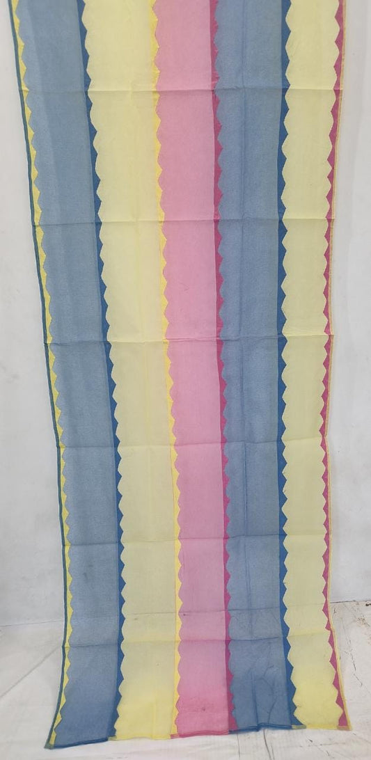 Rajasthani Pure Cotton Applique Work Dupatta