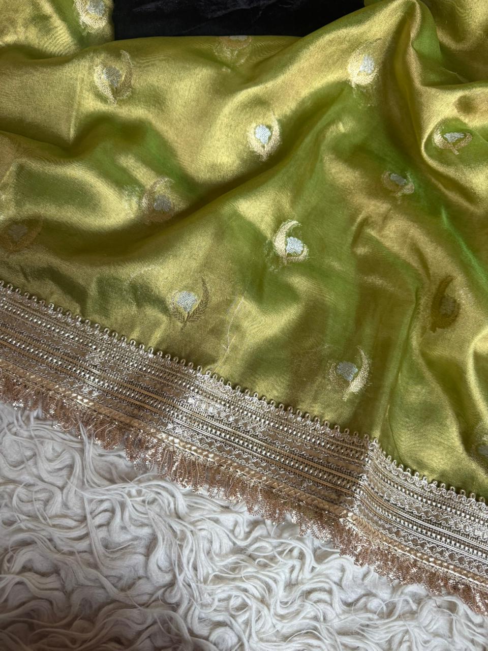 Premium tissue Silk saree With blouse