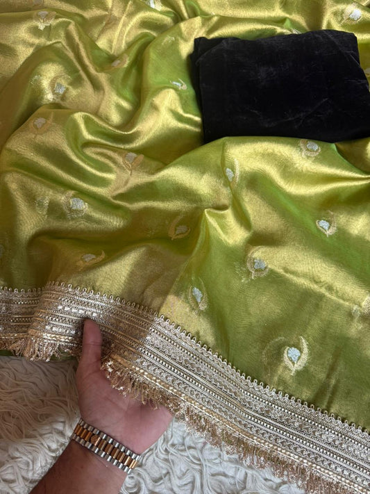 Premium tissue Silk saree With blouse