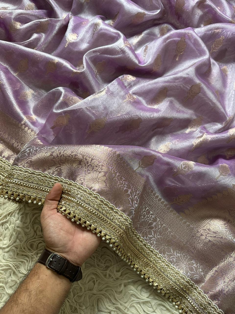 Premium tissue Silk saree With blouse