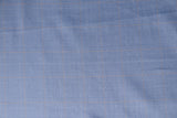 Beauty Bush Polyester & Viscose Checks Fabric
